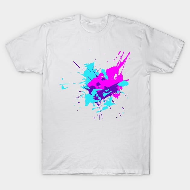 Droped colored blots T-Shirt by RNko